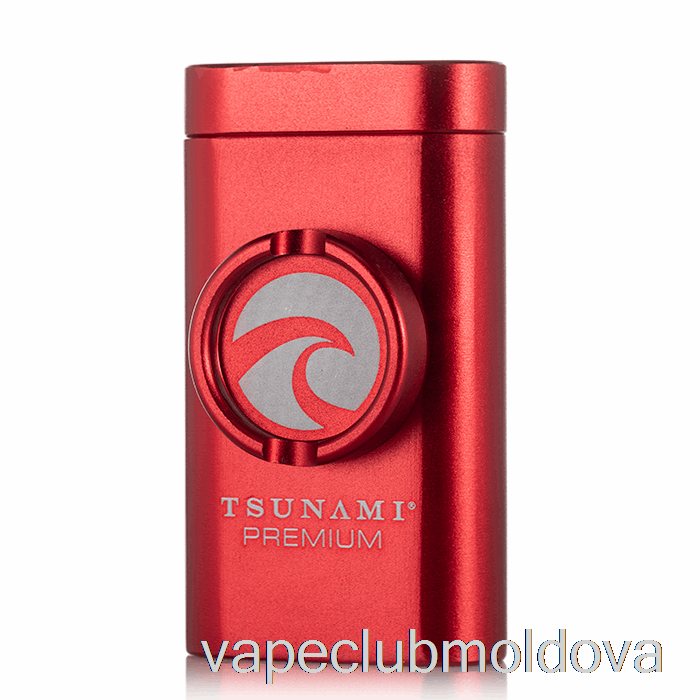 Kit Vape Pod Tsunami Dugout și Râșniță Roșie